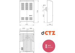 CALEFACTOR CTZ LINEA COMPACTA 4000 TN 2