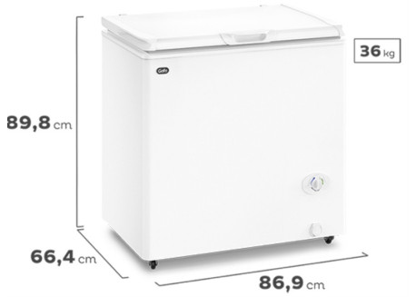 FREEZER GAFA FGHI200B-M