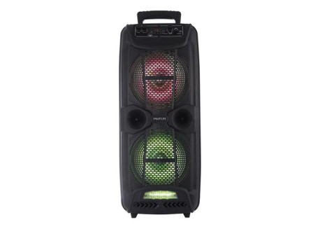 PARLANTE PORTATIL SMART LIFE PARTYBOX 2 VIAS 8" 15W SL-PB208015