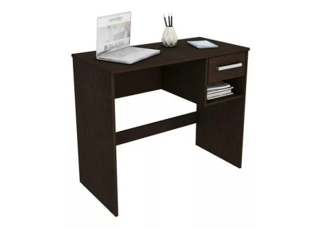 ESCRITORIO CENTRO ESTANT 1 CAJON WENGUE SC109W