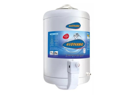 TERMOTANQUE ECOTERMO 51 LTS LINEA EUROPEA CONEXION INFERIOR GN