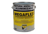 MEGAFLEX PINTURA ASFALTICA ALUMINIZADA X 18 LITROS PTPIAL18LTLAMG