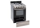 COCINA WHIRLPOOL WFX57DW INOX 55CM REJ.ALAMBRE