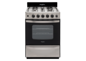 COCINA WHIRLPOOL WFX57DW INOX 55CM REJ.ALAMBRE