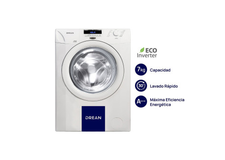 LAVARROPAS DREAN 7KG 1000RPM INV CF LFDRI0710SB
