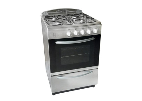 COCINA DOMEC CORALINE MULTIGAS INOX CCX 61107