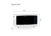 MICROONDAS BGH Q. CHEF B1120DB9 DIGITAL