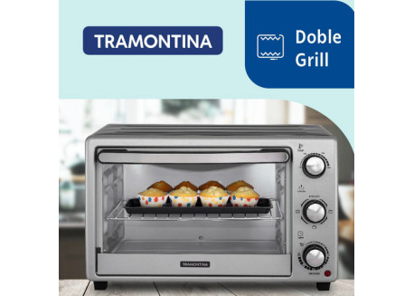 HORNO ELECTRICO GRILL TRAMONTINA GLASS COOK 25L HEG