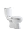 GARDA PIAZZA INODORO LARGO + ASIENTO + DEPOSITO CON VALVULA DOBLE DESCARGA B0400