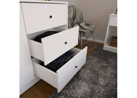 COMODA CENTRO ESTANT ALICANTE BLANCA CM122BL