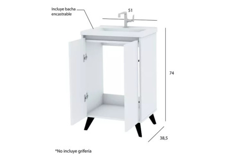 VANITORY ENCASTRABLE VE10