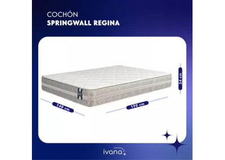 COLCHON SPRINGWALL REGINA LINEA 24 140X190