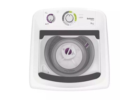 Lavarropas Eslabon de Lujo carga sup 7kg BL EWH07BB