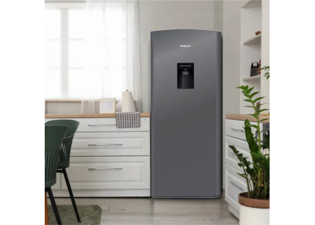 Heladera one Door Philco  con dispenser plata PHSD179