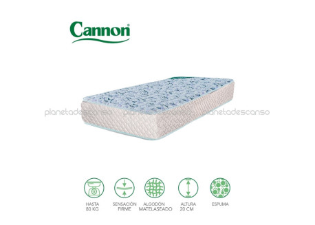 Colchon Cannon Princess 190 x 80 x 20