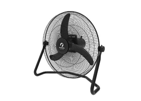 Turboventilador Indelplas Industrial IVI20 Negro